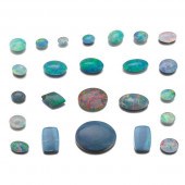 UNMOUNTED MULTIPLE CABOCHON CU