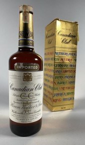 UNOPENED CANADIAN CLUB WHISKY
