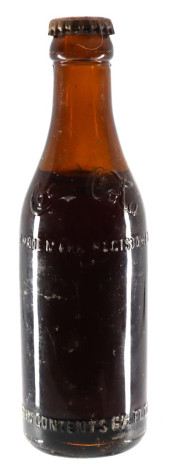 UNOPENED STRAIGHT SIDED AMBER