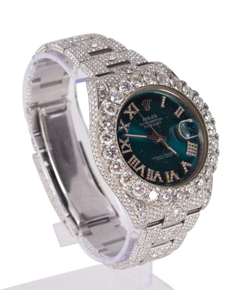 UNRESERVED CUSTOM STAINLESS ROLEX