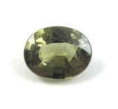 UNSET GREEN SAPPHIRE WITH GIA