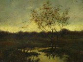 Unsigned? 19th C. O/C Landscap