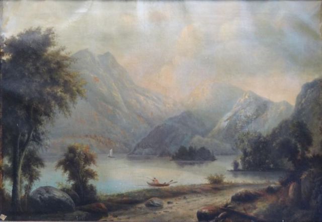 Unsigned 19th C. Scottish O/C