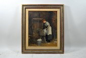 UNSIGNED AUGUSTE BOULARD OIL O