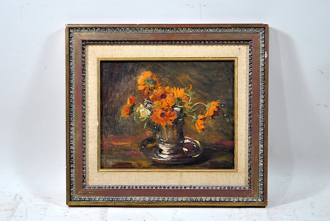 UNSIGNED AUGUSTE BOULARD OIL ON