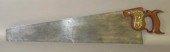 UNSIGNED BRASS BRACE HANDLED H