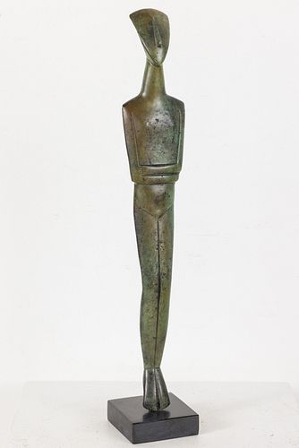 UNSIGNED, BRONZE STANDING