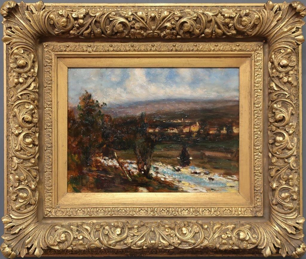 Unsigned Impressionist oil on