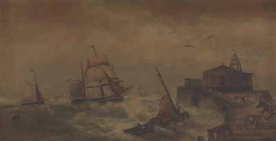 Unsigned Marine Painting (19th