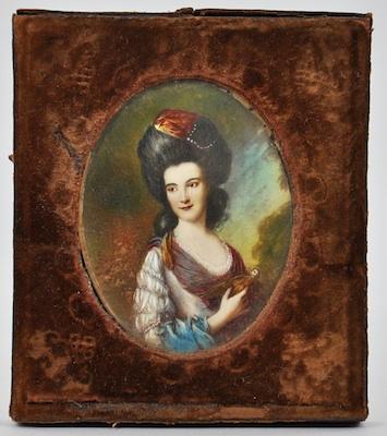 Unsigned Miniature of a Woman