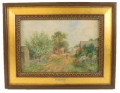 UNSIGNED OIL ON BOARD, "QUIET