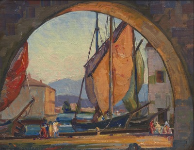 Unsigned Oil Painting 20th