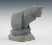 Unsigned Plaster Maquette of a