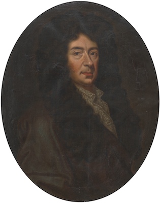 Unsigned Portrait of Louis XIV Oval