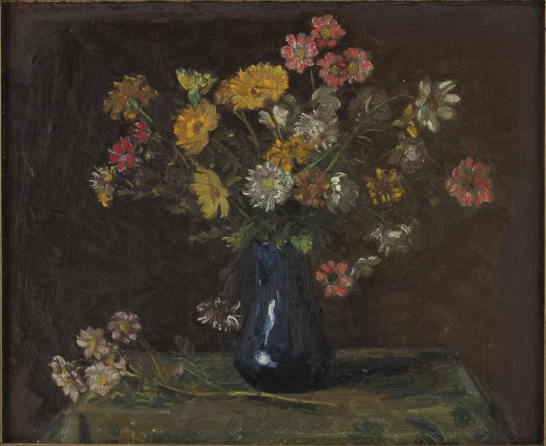 UNSIGNED, STILL LIFE OF FLOWERS,