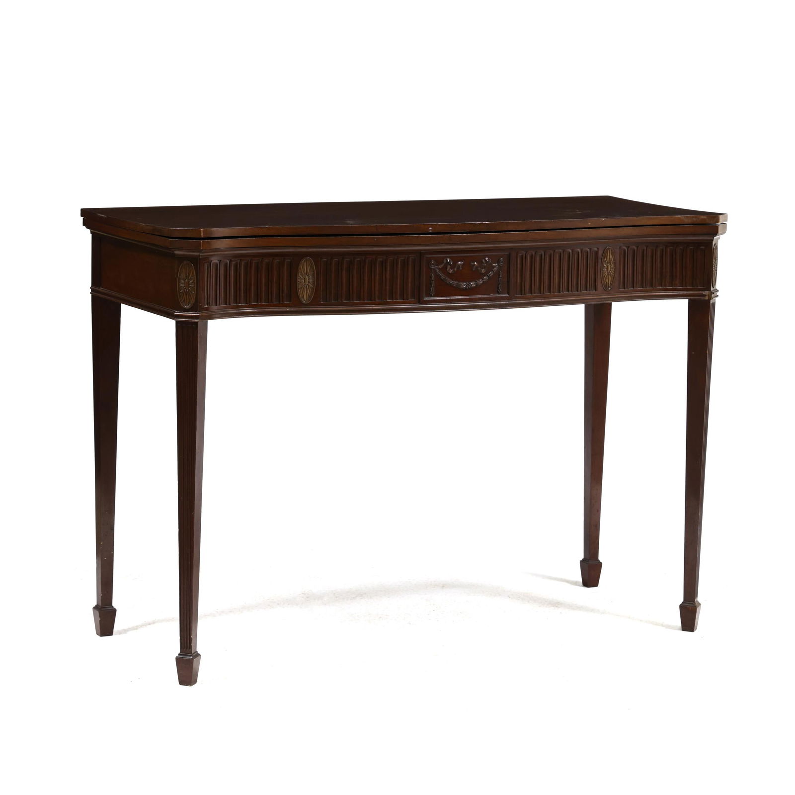 UNSUAL ADAM STYLE MAHOGANY SERVER /