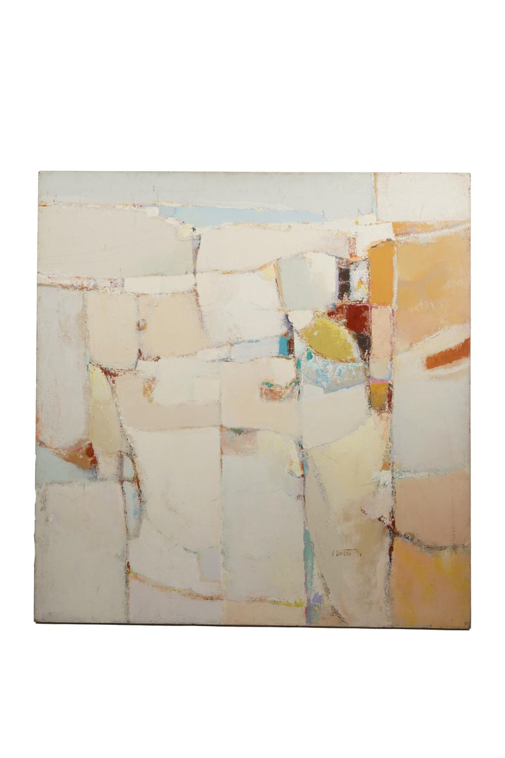 UNTITLED (ABSTRACT)oil on canvas