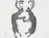 UNTITLED (DANCING BUCKS)serigr