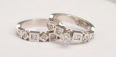 UNUSUAL .75 CTW DIAMOND BRIDAL