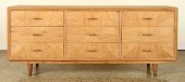 UNUSUAL 9 DRAWER DRESSER BRASS