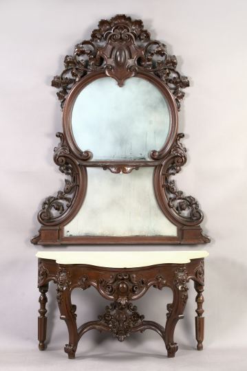 Unusual American Rococo Revival