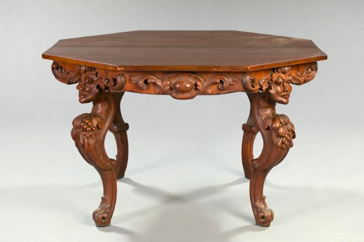 Unusual American Rococo Revival