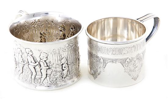 Unusual American sterling child's