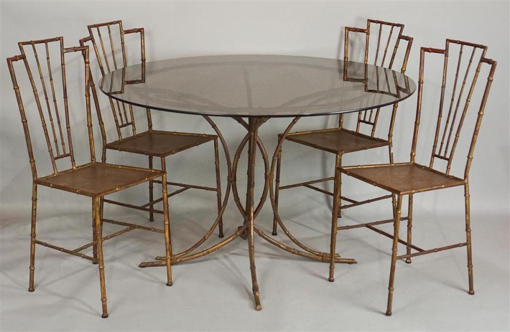 UNUSUAL ART DECO METAL FAUX