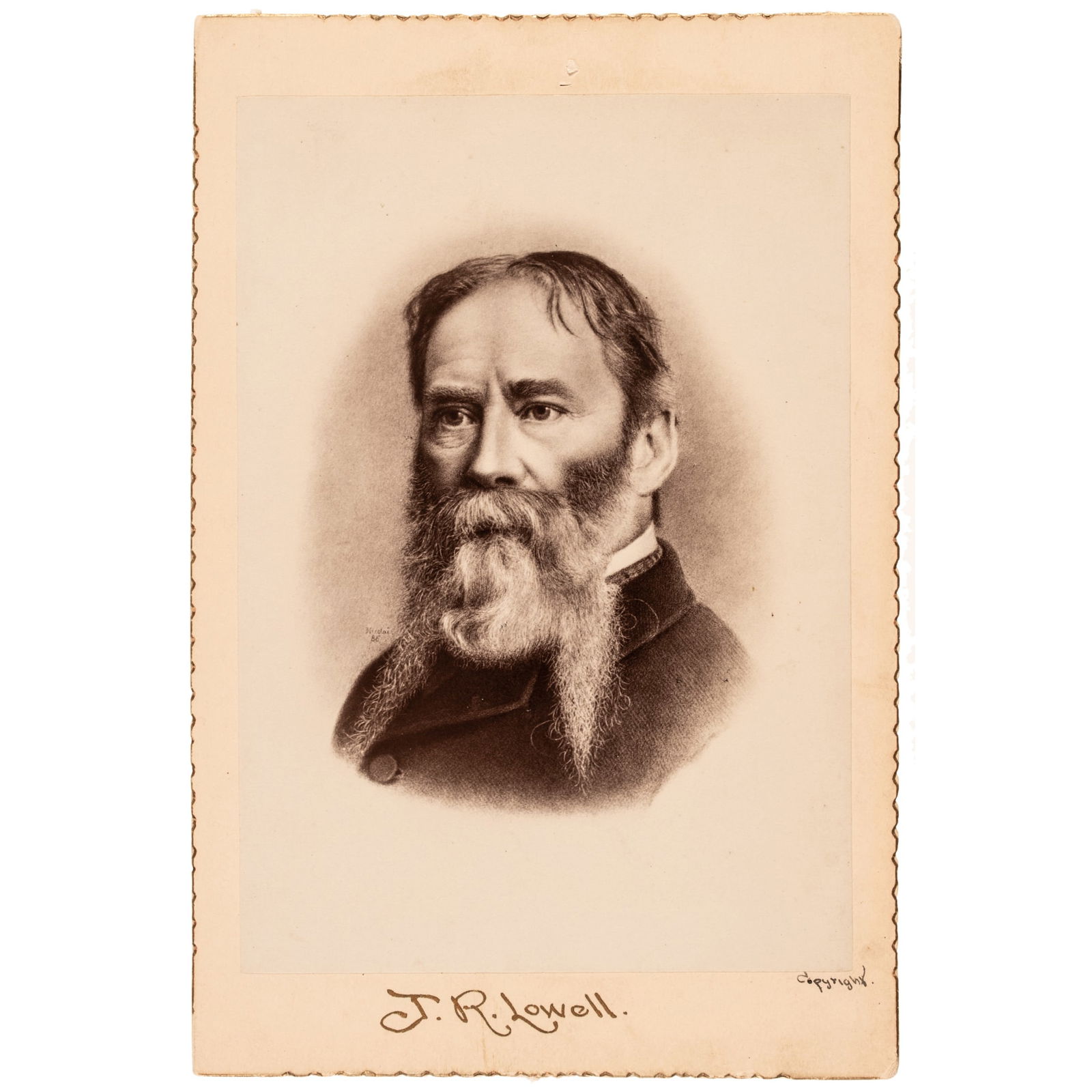 UNUSUAL CABINET CARD WITH DUAL