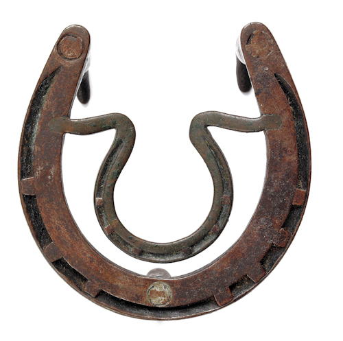 Unusual cast iron trivet early 19th