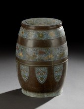 Unusual Chinese Bronze and Cha