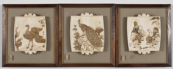 Unusual Chinese Carved Ivory