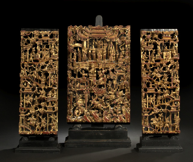 Unusual Chinese Carved Wood