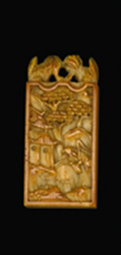 Unusual Chinese elephant ivory