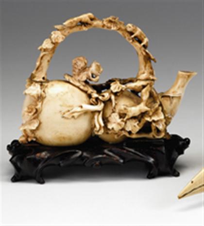 Unusual Chinese elephant ivory