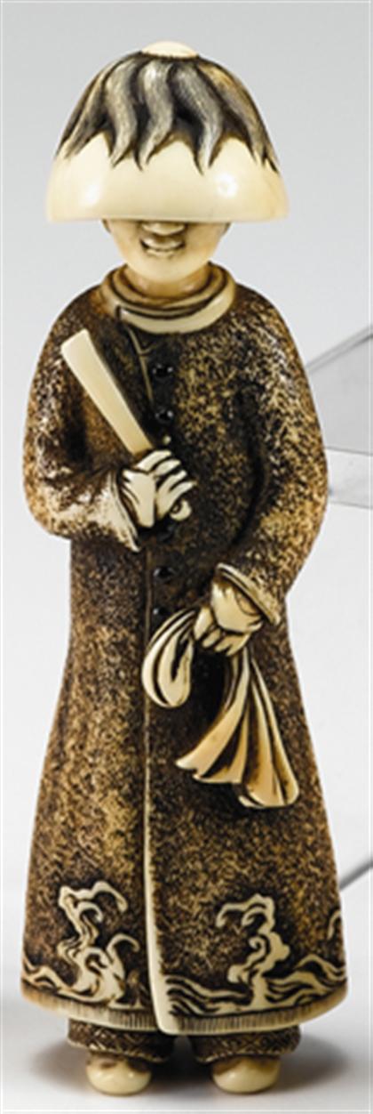 Unusual Chinese elephant  ivory