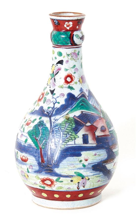 Unusual Chinese Export famille rose