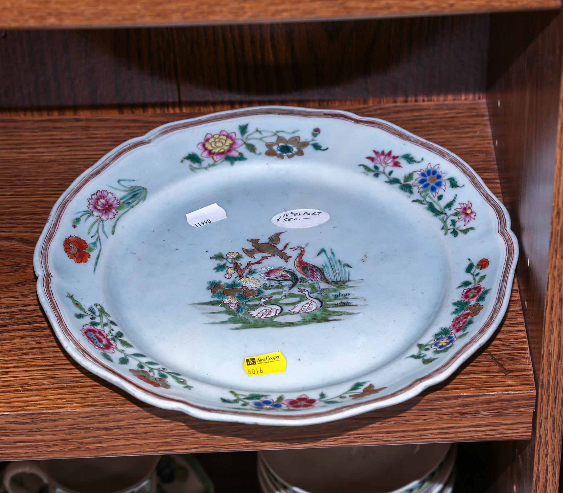 UNUSUAL CHINESE EXPORT FAMILLE ROSE