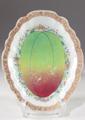 Unusual Chinese Porcelain Dish