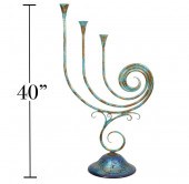 UNUSUAL COLIN HEANEY ART GLASS