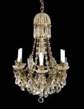 Unusual Continental Gilt-Brass