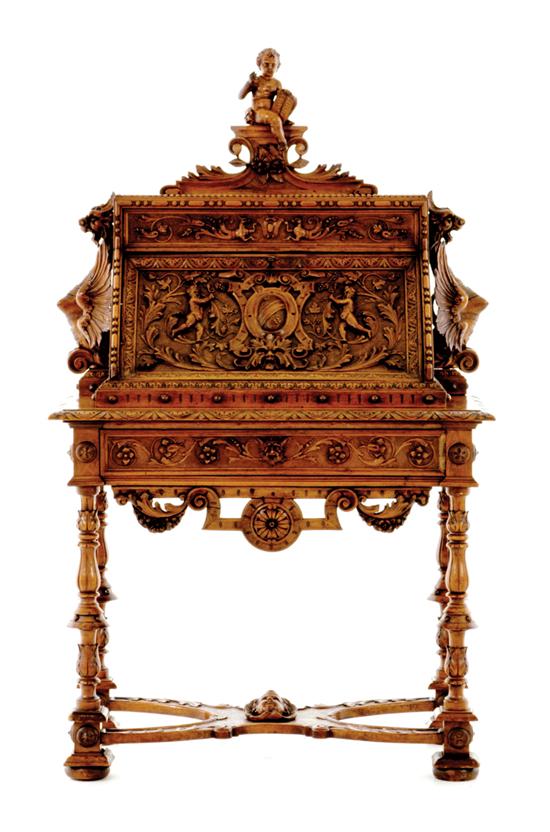 Unusual Continental highly carved