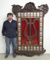 Unusual dated 1916 musical fra