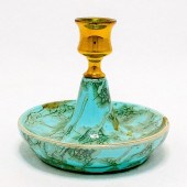 UNUSUAL DELFT CANDLESTICK HOLD