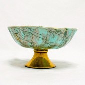 UNUSUAL DELFT SCALLOPED BOWL M