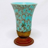 UNUSUAL DELFT VASE MID-CENTURY