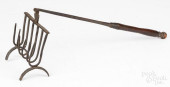 UNUSUAL DIMINUTIVE WROUGHT IRO