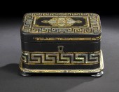 Unusual English Black Lacquere