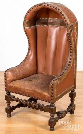 UNUSUAL ENGLISH MAHOGANY CHILD