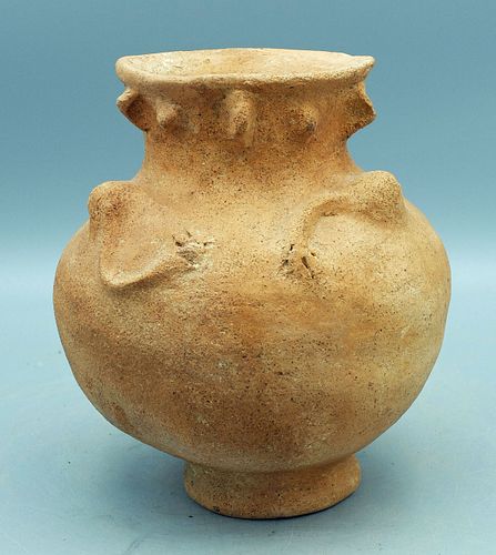 UNUSUAL FIGURAL VESSEL FROM